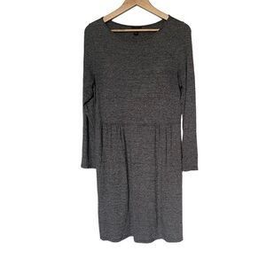 J. Jill Wearever‎ Marled Gray Medium All Seasons Dress  EUC